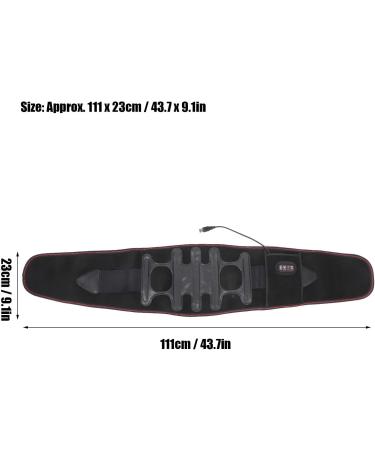 Electric Heating Belts - 7 Heat Levels Vibrating Hot Compress & Waist Protection for Back Pain Relief - Buy Online on GoSupps.com