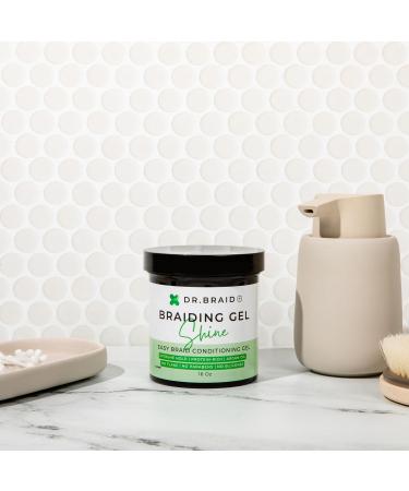 Dr. Braid Plus Extreme Hold Gel - 16 oz | Conditioning Shine for Braiding Twisting & Styling - Best eCommerce for International Shipping - Buy Online on GoSupps.com