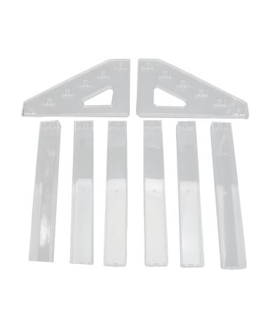 6 Layer Eye Shadow Display Stand Large Capacity Cosmetic Lipstick Rack for Air Cushion Applicable Bathroom Bedroom
