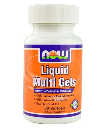 Now Foods Liquid Multi Softgels 60 Sgels