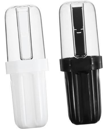 Minkissy 6-Piece Travel Toothbrush Container Set Portable Toothbrush Holder & Travel Accessories for Organized Hygiene Ideal for Toothpaste Storage 12.00x7.30cm - Buy Online on GoSupps.com