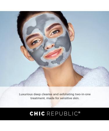 Organic Charcoal and Clay Mask with Kaolin Clay, Rosehip Oil, Vitamin C - Acne & Blackhead Treatment - Buy Online on GoSupps.com
