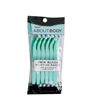 Kai Disposable Razors for Women - 12 Shavers, Pivoting Head with Aloe & Vitamin E Strip - Buy Online on GoSupps.com