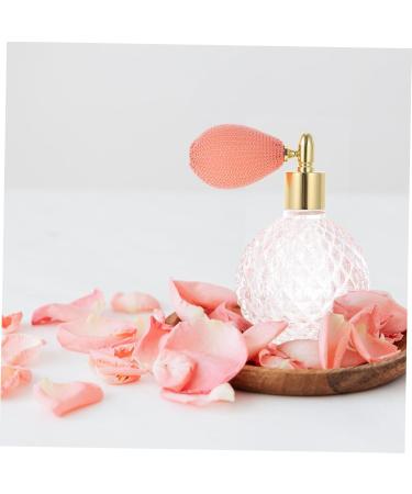 MAGICLULU Air Bag Spray Bottle Pump Terrarium Glass Containers Glass Perfume Bottle Mini Terrarium Cosmetic Makeup Dispenser Pink Make up Essential Oil Travel Crystal Glass 100 ml Pink - Buy Online on GoSupps.com