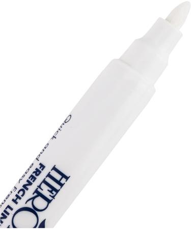 Herome Manicure Pen (French Liner) - White Pencil For a Practical and Quick French Manicure - 4ml. - Buy Online on GoSupps.com