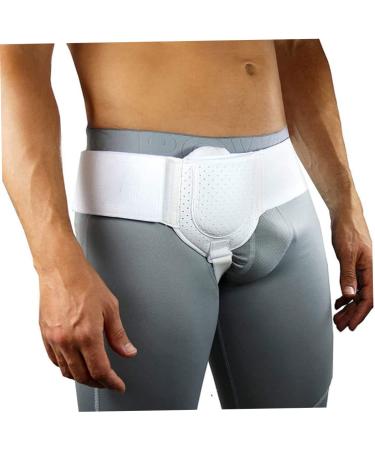 Inguinal Hernia Truss Belt for Men | Adjustable Support Post-Surgery | Left & Right Side | 86-110cm - Buy Online on GoSupps.com