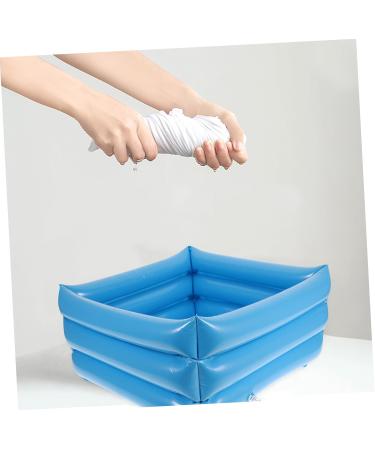 FRCOLOR Pvc Basin Portable Body Washing Basin Foot Cleaning Container Inflatable Cleaning Sink Cleaning Tool - Buy Online on GoSupps.com