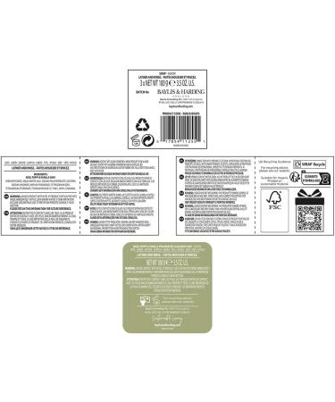 Baylis & Harding Royale Garden Rose Poppy & Vanilla Luxury Wrapped Soaps Gift Set - Vegan Friendly - Buy Online on GoSupps.com