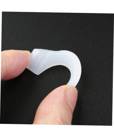 Angoily 5 Pairs Earstulpe Earrings - Anti-Ear Lock Accessories for Glasses - White Glass Clamping Frame Holders - Buy Online on GoSupps.com