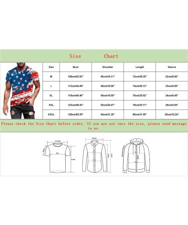 BEUU Soldier Short Sleeve American Flag T-Shirt | Retro Patriotic Men's Tee, Gray-112 Medium - Buy Online on GoSupps.com