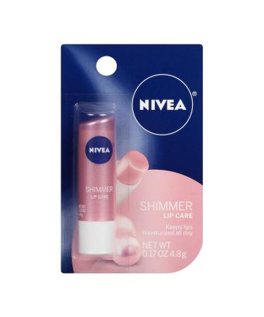 NIVEA Shimmer Radiant Lip Care 0.17 oz - Pack of 8 | International Shipping Available - Buy Online on GoSupps.com