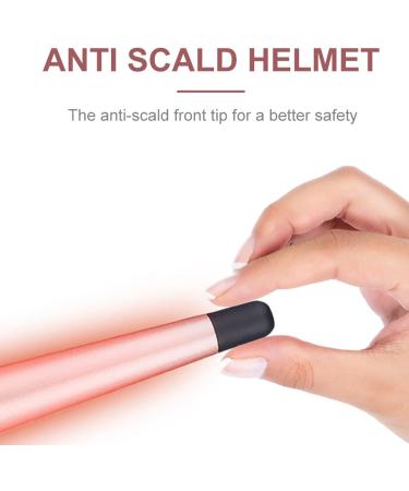 Hair Wand Ceramic Curling Wand Professional Hair Curler Wand Curling Iron Electric LCD Hair Curling Wand Rod Cone for Women(US plug) - Buy Online on GoSupps.com