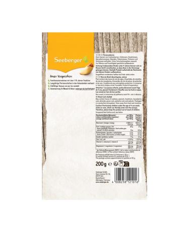 Buy Seeberger Brazil Nuts 200g - Pack of 2 | Premium Quality Snack | International Shipping Available - Buy Online on GoSupps.com