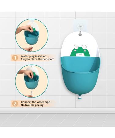 AIR&TREE Portable Toddler Boys Potty Training Urinal Toilet - Funny Baby Pee Trainer, Foldable for Travel (Blue) - Buy Online on GoSupps.com