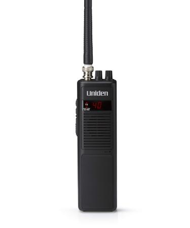 Uniden PRO401HH Professional Series 40 Channel Handheld CB Radio, 4 Watts Power with Hi/Low Power Switch, Auto noise cancellation, Belt Clip And Strap Included, 2.75in. x 4.33in. x 8.66in.