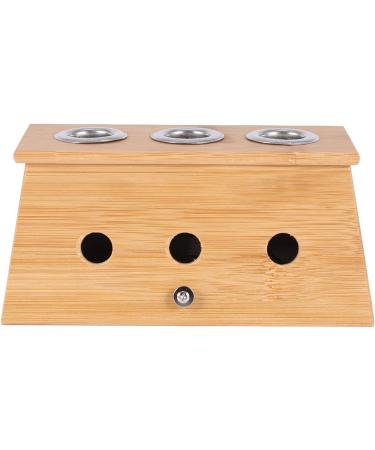 Buy Moxibustion Box - 3 Types of Moxa Sticks Burner & Bamboo Holder for Health Care Therapy - Buy Online on GoSupps.com