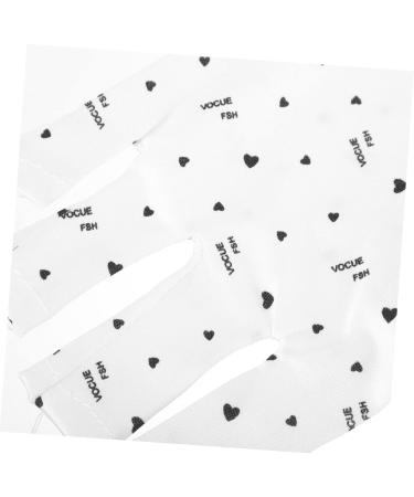 FRCOLOR 4 Pairs Nail Gloves Nail Molding Gel Nail Hand Gloves Manicure Gloves Half Finger Gloves Fingerless UV Gloves Gloves Touchscreen Gloves Nail Art Gel White Polyester - Buy Online on GoSupps.com
