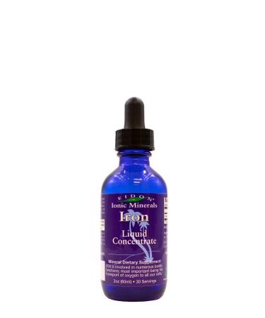 EIDON IONIC MINERALS Iron Liquid Concentrate 2oz