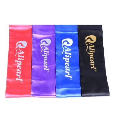 Ali Pearl Blue Satin Edge Scarf for Lace Wigs | Hair Setting Wrap - Buy Online on GoSupps.com