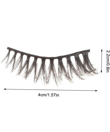 FRCOLOR 8 Pairs Chemical Fiber False Eyelashes Masquerade Fake Natural Lashes Reusable Fake Eyelashes False Lashes Natural Dense False Lashes Pesta as Postizas Naturales 3d Cosmetics Soft - Buy Online on GoSupps.com