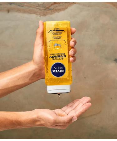 Men Active Energy Shower Gel 500 ml - Buy Online on GoSupps.com
