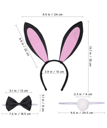 Frcolor Bunny Ears Headband Set | Easter Costume Accessories for Parties & Cosplay - Buy Online on GoSupps.com