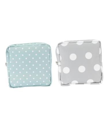 Exceart women pocket slip inserts hygiene bag 2PCs sanit Tampon box