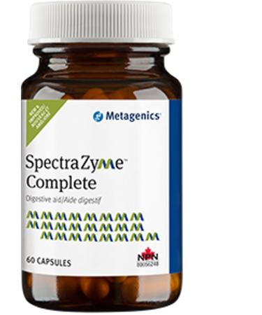 Metagenics - SpectraZyme Complete - Digestive Support - 60 Capsules