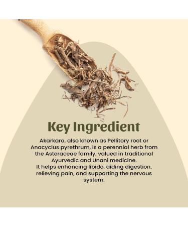  Neel Ayurvedics Akarkara Root Powder Anacyclus Pyrethrum high quality for natural support Finely Ground granulated root powder for versatile use in Ayurvedic naturopathy (500 gm) - Buy Online on GoSupps.com