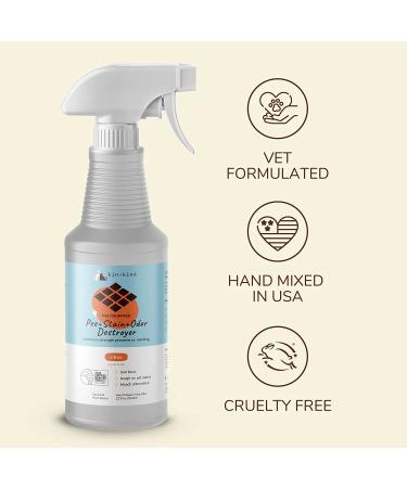 Kin+Kind Citrus Multisurface Pee, Stain & Odor Destroyer | 32 fl oz (354 ml) - Buy Online on GoSupps.com