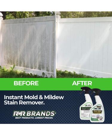 RMR Brands Mold Killer & Stain Remover Bundle - Complete Mold Prevention Kit with Disinfectant Spray - 2 x 32 Ounce Bottles - Buy Online on GoSupps.com