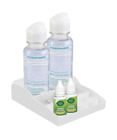 Beautyflier Disposable Daily Contact Lens Tray Organizer & Storage for Daily Contact Lenses Contact Lens Solution Eye Drops Contact Lens Case Keep lenses Organized Contact Lens NOT Included