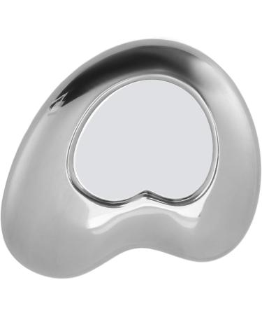 Brrnoo Stainless Steel Gua Sha Tool for Lymphatic Drainage - Silver Facial Massaging Scraping Board - Buy Online on GoSupps.com