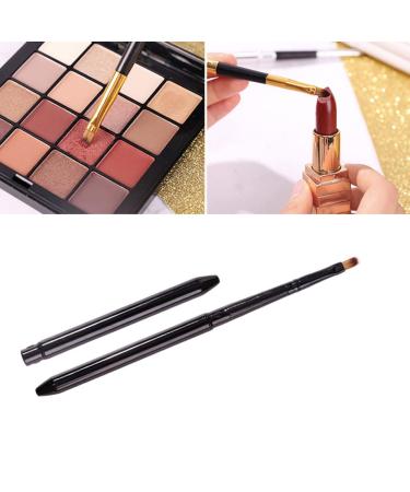 MAGICLULU Lip Brush Applicator Set - 4pcs Portable Makeup Brushes for Lipstick & Gloss - Oblique Head Lip Applicators for Flawless Application - Buy Online on GoSupps.com