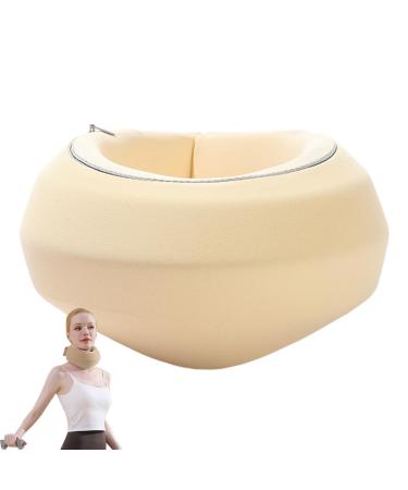 ZCEPLEM Rescue breakwear - neck support fragrance made of soft foam adjustable support supports for sleeping relieves naked pressure and spinal pressure yellow