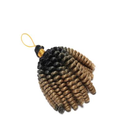 SEGO Strands for African Braids - Short Curly Wavy Hair Extensions 15 cm Black to Chestnut Brown - International Shipping - Buy Online on GoSupps.com