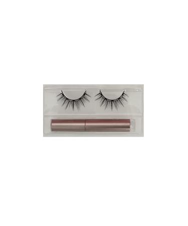 ZOZONE Magnetic Eyelashes with Eyeliner Kit  Faux Mink Wispy Fluffy Doe Curly 3D False Fake Cat Eye Lashes  No Glue Needed  Reusable and Add Natural Volume  for Manga Cosplay Makeup 33mm x 15mm