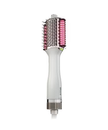 Shark HT202 SmoothStyle Heated Comb + Blow Dryer Brush Dual Mode for All Hair Types Silk Straightener
