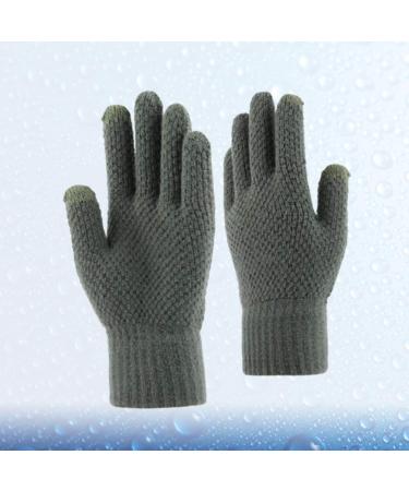 Healifty 1 Pair Gloves for Men Touch Screen Gloves Womens Cold Weather Mittens Male Gloves Man Winter - Buy Online on GoSupps.com