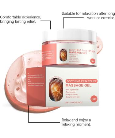 Joint Care Gel Muscle Recovery Cream Bottom Balm With Deep Penetrating Formula Long Lasting Soothing Effect 100 ml For Neck Wrist Knee Massage Use - Buy Online on GoSupps.com