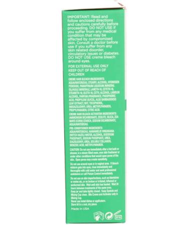 Sally Hansen Creme Hair Bleach Extra Strength - 6 Pack for Face & Body - Buy Online on GoSupps.com