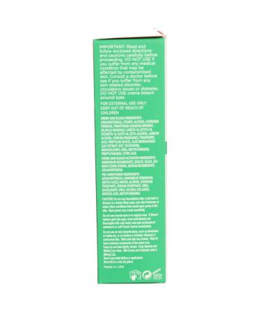 Sally Hansen Extra Strength Creme Hair Bleach for Face & Body 1.5 oz (Pack of 3) - Fast & Effective Hair Lightening Solution - Buy Online on GoSupps.com