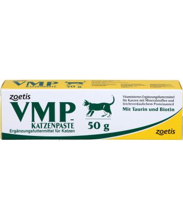Zoetis VMP cat paste | 50 g | Supplementary feed for cats | Can help compensate for deficiency symptoms