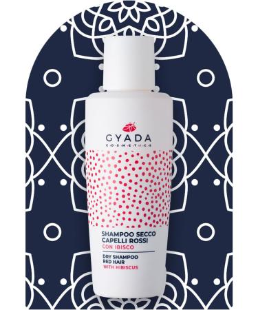GYADA COSMETICS Dry shampoo for red hair soothing and invigorating gives volume and freshness for red hair with hibiscus extract Aloe Vera vitamin B5 and rice starch 50 g - Buy Online on GoSupps.com