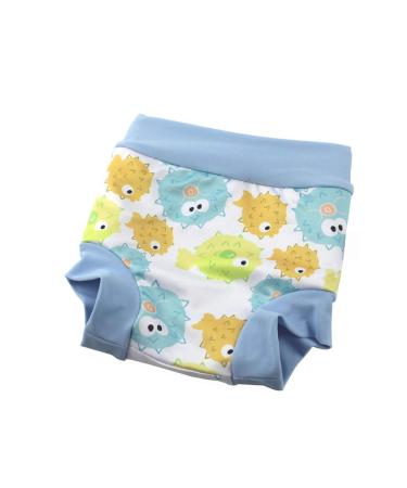 BabyPreg High Waist Baby Swimming Diaper Shorts - Light Blue (3-5 Years) | Abdominal Protection & Comfort - Buy Online on GoSupps.com
