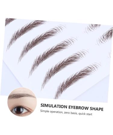 MAGICLULU 15 Pcs Eyebrow Stickers Fake Eyebrows 6 Proof Water Transfer Paper with Ink Tool - Buy Online on GoSupps.com