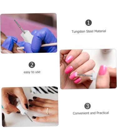 HONMEET Grinding Tool Nail Art Tools Nail Bits Women Manicure Supplies Women Nail Drill Bit Nails Drill Bits Nail Drill Bits Manicure Art Drill Bits Nail Art Polishing Tools Tungsten Steel 4.30X0.20X0.20CM As Shown 1 - Buy Online on GoSupps.com