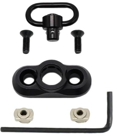 GOODTAC M-LOK QD Sling Mount Adapter & Sling Swivel 1.25 Inch - 2 Pack (Black) | International Shipping Available - Buy Online on GoSupps.com