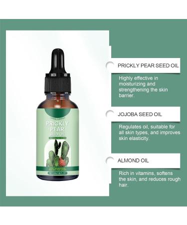 Prickly Pear Seed Oil Organic Cold Pressed Prickly Pear Seed Oil Anti-Aging Massage Oil with Prickly Pear Seeds Prickly Pear Seed Oil for Face - Buy Online on GoSupps.com