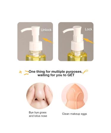 Make-Up Remover Oil | Facial Cleaning Oil for All Skin Types | Daily Makeup Removal | Luckxing - Buy Online on GoSupps.com